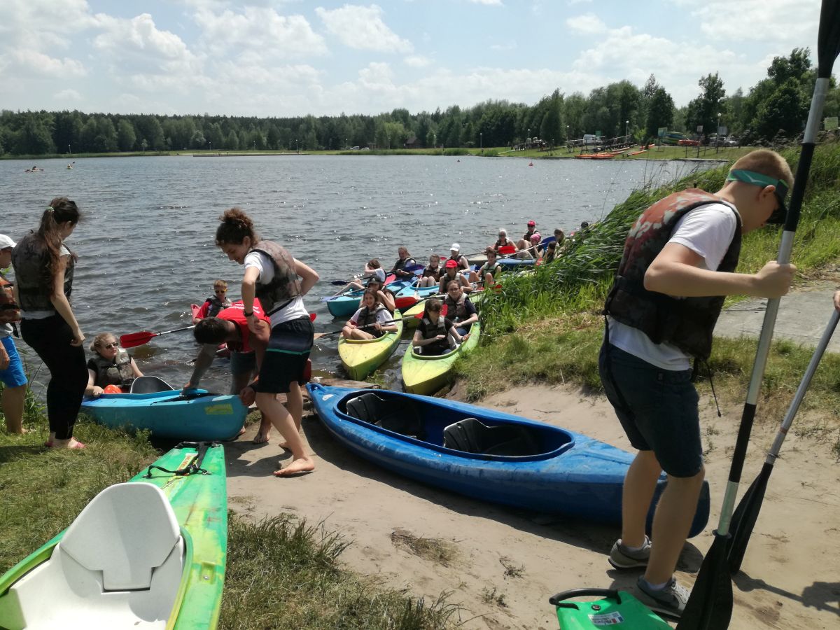 Preludium wakacji – spływ kajakowy po Wieprzu