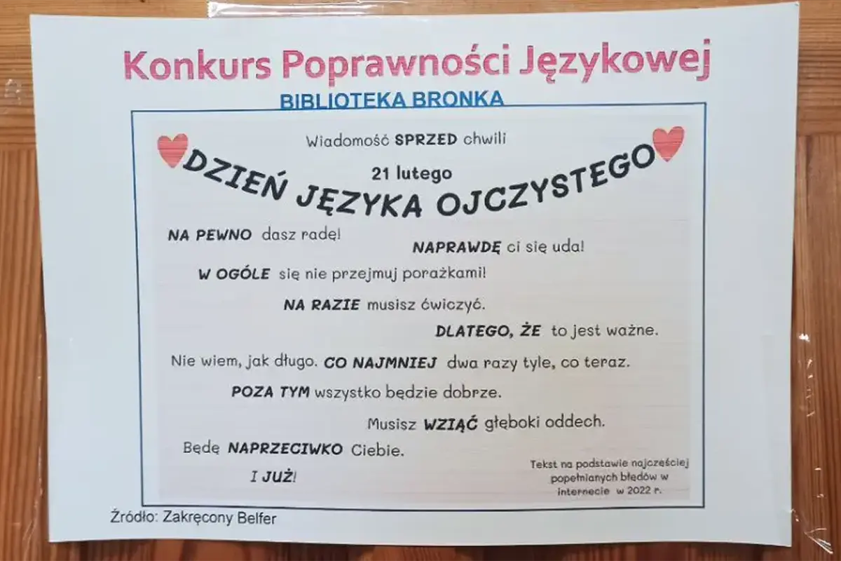 Dzień Języka Ojczystego